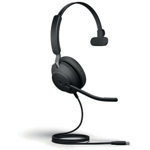 Jabra Evolve2 40 SE Monaural Wired Headset USB-A MS Teams Certified 24189-899-999