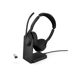 Jabra Evolve2 55 Link 380 USB-A MS Stereo Headset and Stand