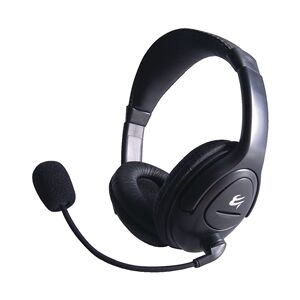 Computer Gear HP512 Multimedia Stereo Headset With Boom Microphone