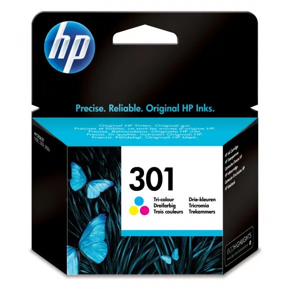 HP Cartridge 301 Tricolor Meerdere