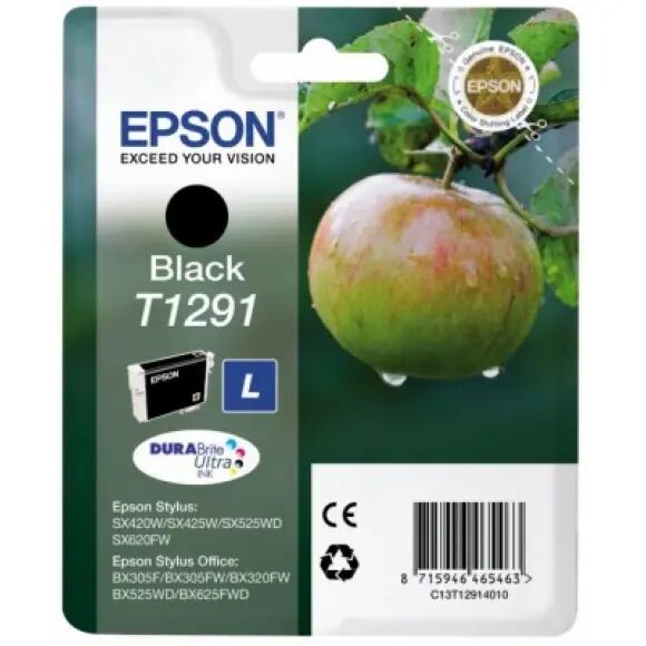 Epson Cartridge T1291 Zwart Zwart