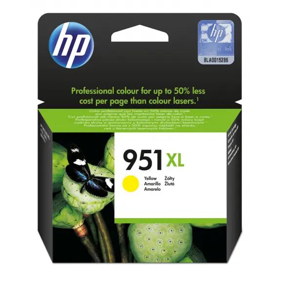 HP Cartridge 951XL Geel Geel