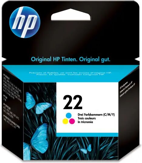 HP Cartridge 22 Tricolor Meerdere