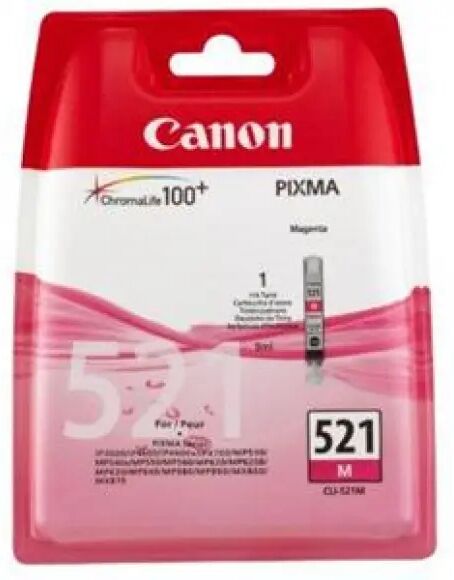 Canon Cartridge CLI-521 Magenta Paars/Roze