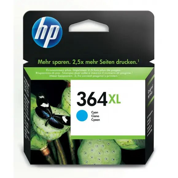 HP Cartridge 364XL Vivera Cyaan Blauw