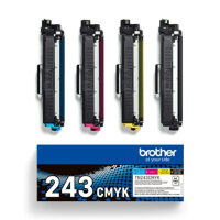 Brother TN-243CMYK multipack (origineel), zwart - Inktcartridge