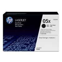 HP 05XD (CE505XD) toner zwart hoge capaciteit dubbelpak (origineel)