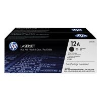 HP 12AD (Q2612AD) toner zwart dubbelpak (origineel)