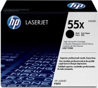 HP 55X (CE255X) toner zwart hoge capaciteit (origineel)