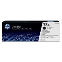 HP 78AD (CE278AD) toner zwart dubbelpak (origineel)