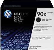 HP 90X (CE390XD) toner zwart hoge capaciteit dubbelpak (origineel)