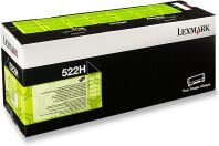 Lexmark 522H (52D2H00) toner zwart hoge capaciteit (origineel)