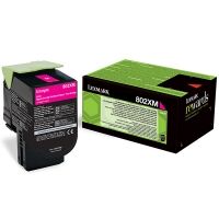 Lexmark 802XM (80C2XM0) toner magenta extra hoge capaciteit (origineel)