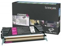 Lexmark C5200MS toner magenta (origineel)