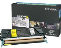 Lexmark C5240YH toner geel hoge capaciteit (origineel)