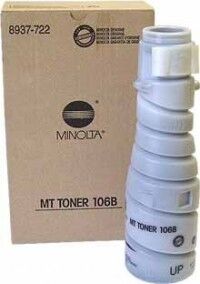 Minolta Konica Minolta 106B (8937-722) toner zwart 2 stuks (origineel)