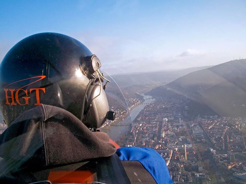 SBX Spektakulärer Rundflug im Tragschrauber über Mannheim