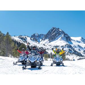 SmartBox Ruta guiada en moto de nieve doble para 2 personas