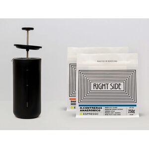 SmartBox Right Side Coffee a domicilio: kit con cafetera, café molido, ficha y guía de elaboración