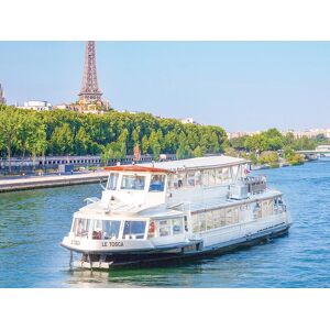 Smartbox 2h d'excursion sur la Seine avec dîner, pour 2 personnes Coffret cadeau Smartbox