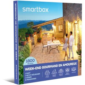 Smartbox Week-end gourmand en amoureux Coffret cadeau Smartbox