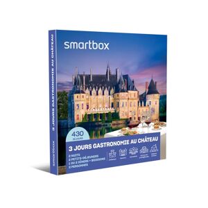 Smartbox 3 jours gastronomie, châteaux et belles demeures Coffret cadeau Smartbox