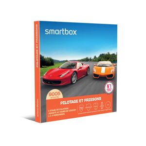 Smartbox Pilotage et frissons Coffret cadeau Smartbox