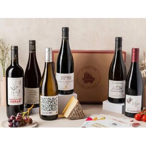 Smartbox Coffret Pépites de vignerons : 6 vins et livret de dégustation Coffret cadeau Smartbox