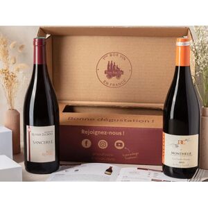 Smartbox Coffret Pépites de vignerons : 2 grands vins rouges et livret de dégustation Coffret cadeau Smartbox