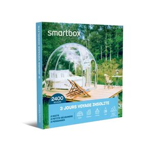 Smartbox 3 joursvoyage insolite Coffret cadeau Smartbox
