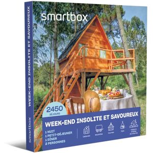 Smartbox Week-end insolite et savoureux Coffret cadeau Smartbox