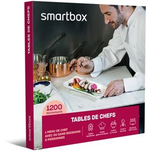 Smartbox Tables de chefs Coffret cadeau Smartbox