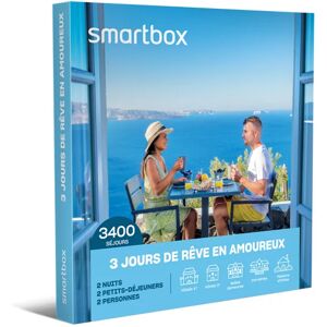 Smartbox 3 jours de rêve en amoureux Coffret cadeau Smartbox