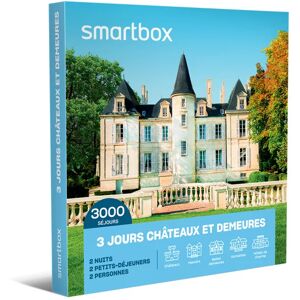 Smartbox 3 jours châteaux et demeures Coffret cadeau Smartbox