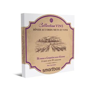 Smartbox Dîner accords mets et vins Coffret cadeau Smartbox