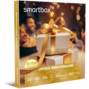 Smartbox Joyeux anniversaire Coffret cadeau Smartbox