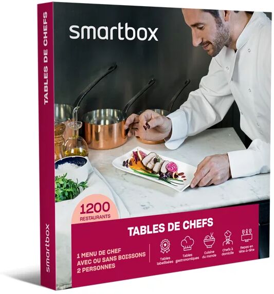 Tables de chefs Coffret cadeau Smartbox