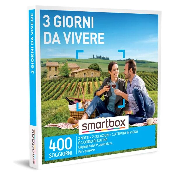 smartbox 3 giorni da vivere