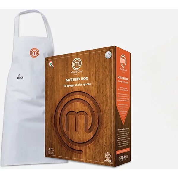 smartbox sorprese firmate masterchef: 1 mystery box a domicilio per preparare ricette di alta cucina