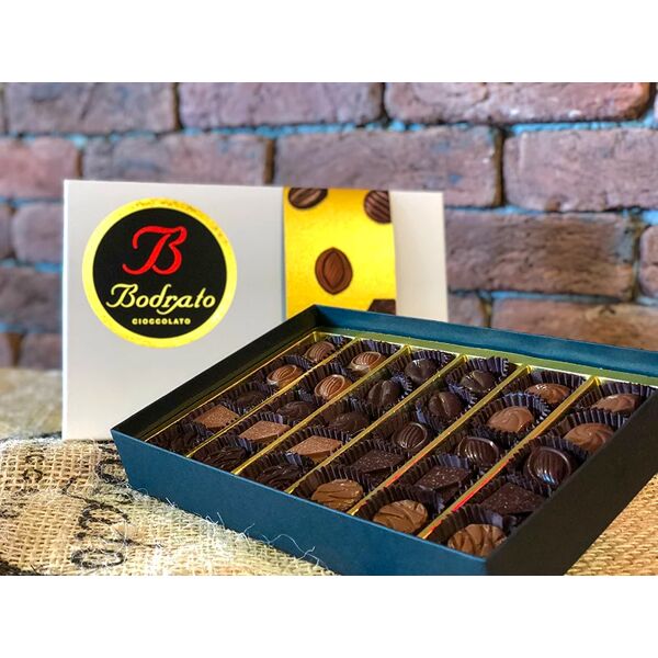 smartbox dolci creazioni bodrato cioccolato: 1 box degustazione di praline ripiene assortite