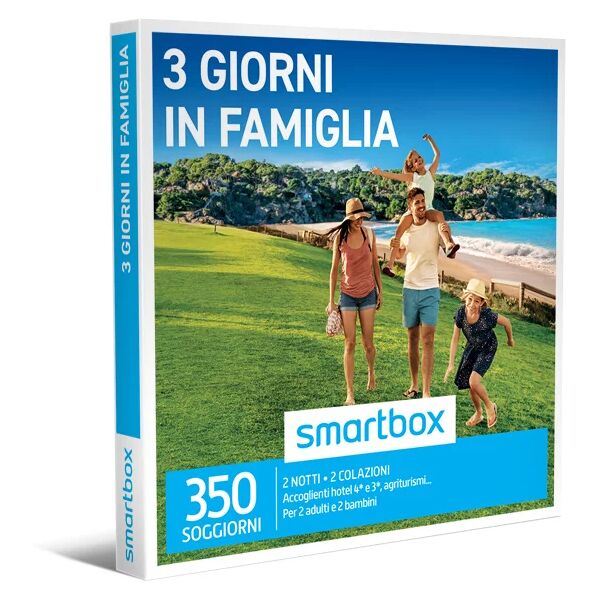 smartbox 3 giorni in famiglia