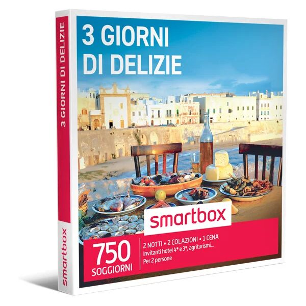 smartbox 3 giorni di delizie