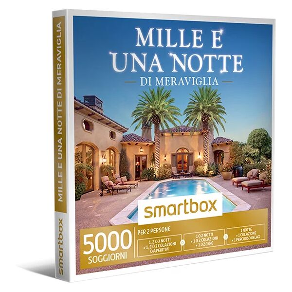 smartbox mille e una notte di meraviglia