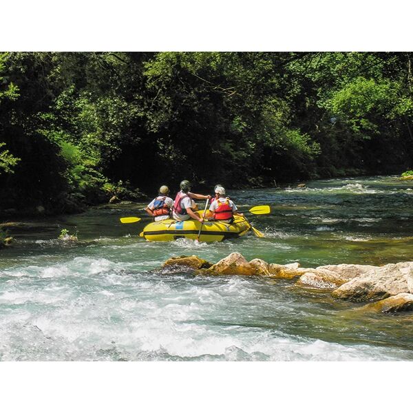 smartbox discesa di soft-rafting e arrampicata sportiva con foto per 10 persone nel lazio