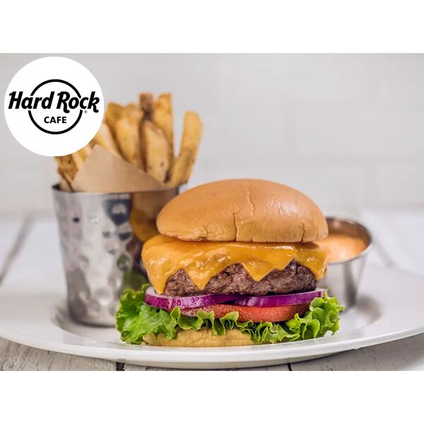 smartbox gusto rock dallâ€™antipasto al dolce: 1 pranzo o 1 cena in un hard rock cafe a scelta