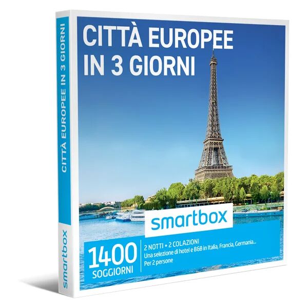 smartbox cittÃ  europee in 3 giorni