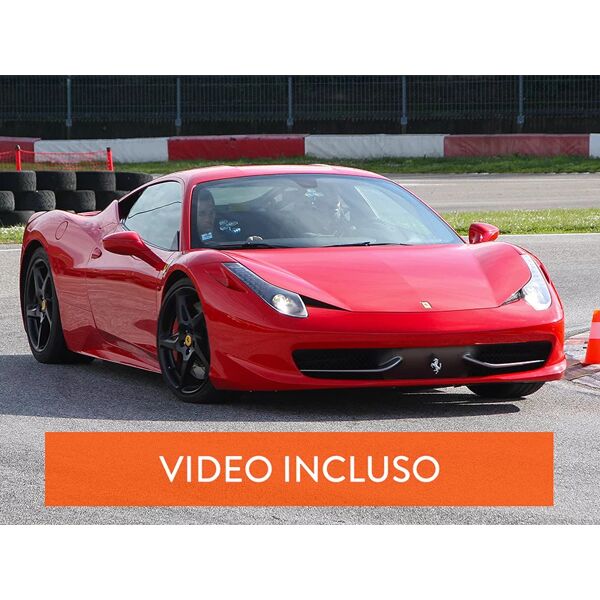 smartbox 1 giro su una ferrari 458 con video sul circuito internazionale di busca in piemonte