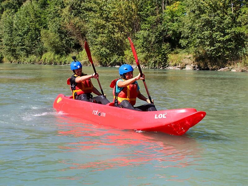 smartbox kayak in valtellina tra fauna e flora per 2 (1h 40min)