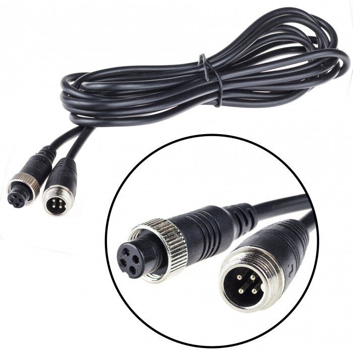 Secutek Cablu la sisteme de camere auto - 4PIN, 5M