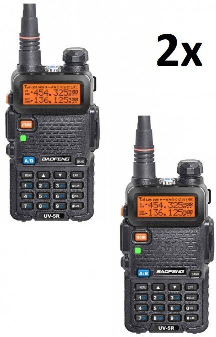 Baofeng Kit redus 2x Baofeng UV-5R